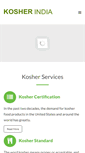 Mobile Screenshot of kosherindia.com
